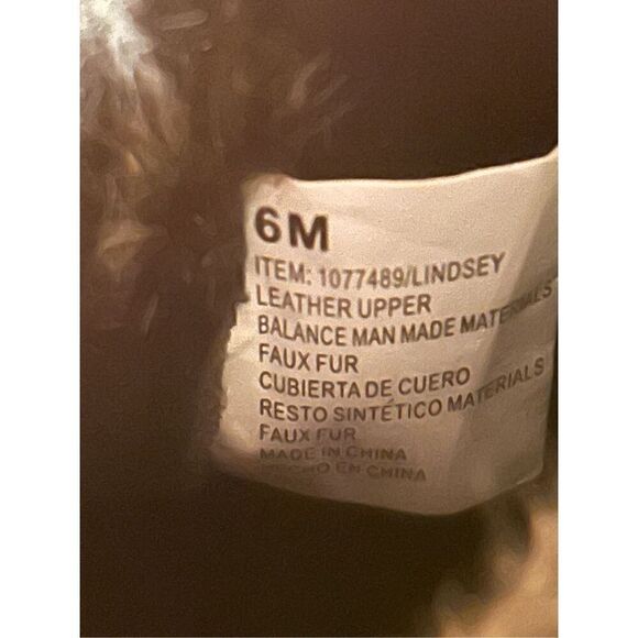 Khombu Lindsey Style Suede All Weather Winter BOOTS 1077489 Size 6M Brown - Picture 7 of 7